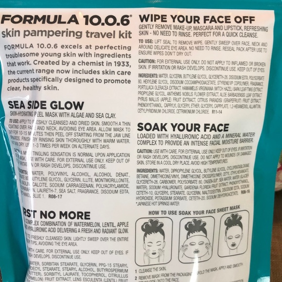 FORMULA 10.0.6 Bundle Body & Skin Care Sets Travel Size TWO Sets $48 NEW - Picture 10 of 10